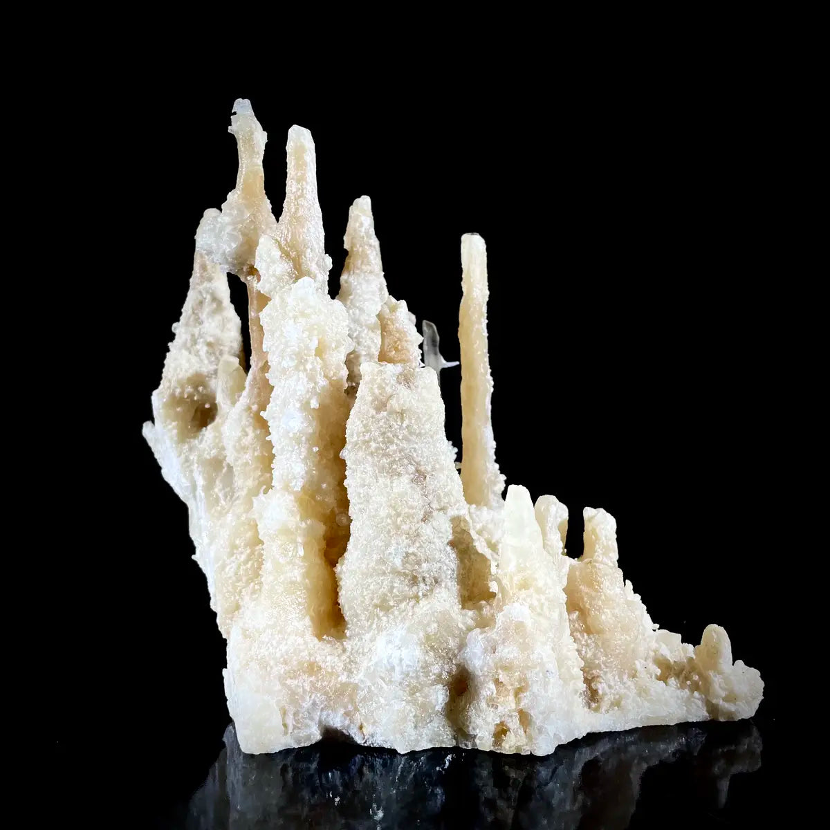 Natural Yunnan Stalactite Calcite Crystal Formation on Matrix | Rare Cave Mineral Specimen | Mineral Collection | 2050 g | 21*18*13 cm