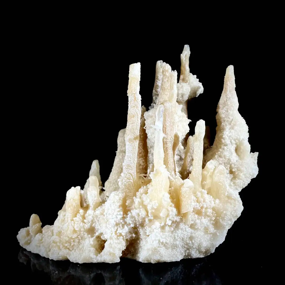 Natural Yunnan Stalactite Calcite Crystal Formation on Matrix | Rare Cave Mineral Specimen | Mineral Collection | 2050 g | 21*18*13 cm