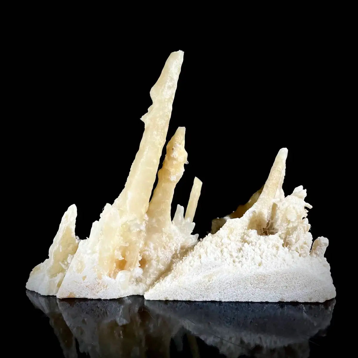 Natural Yunnan Stalactite Calcite Crystal Formation on Matrix | Rare Cave Mineral Specimen | Mineral Collection | 1590 g | 19*24*13 cm