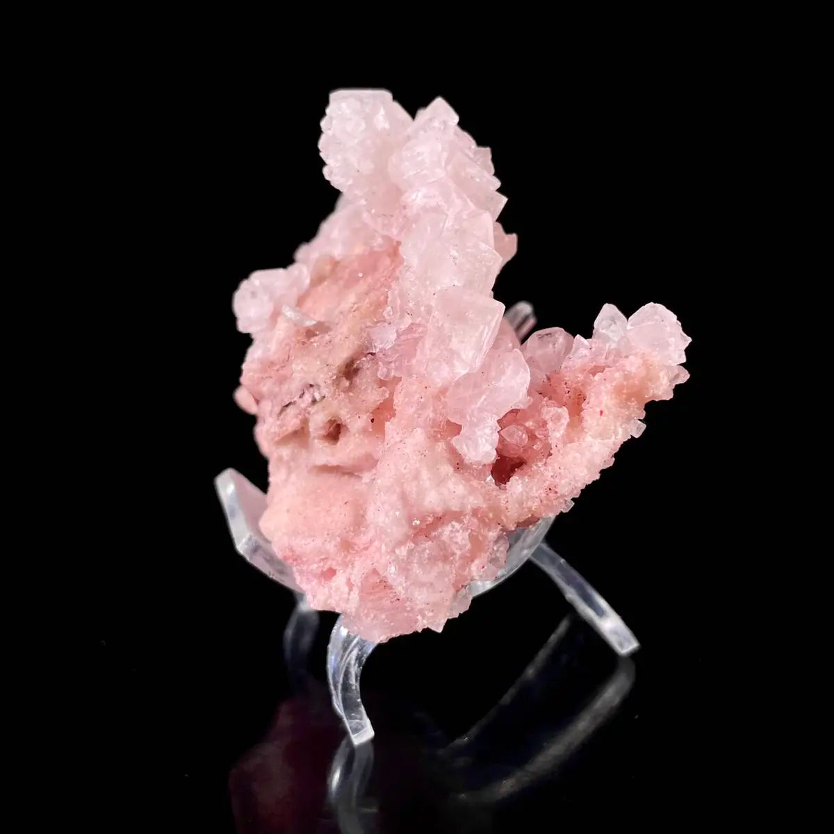 Pink Halite | Natural Bladed Halite Mineral Specimen | Rose-Form Crystal Formation | 100 g | 8*5*4.5 cm