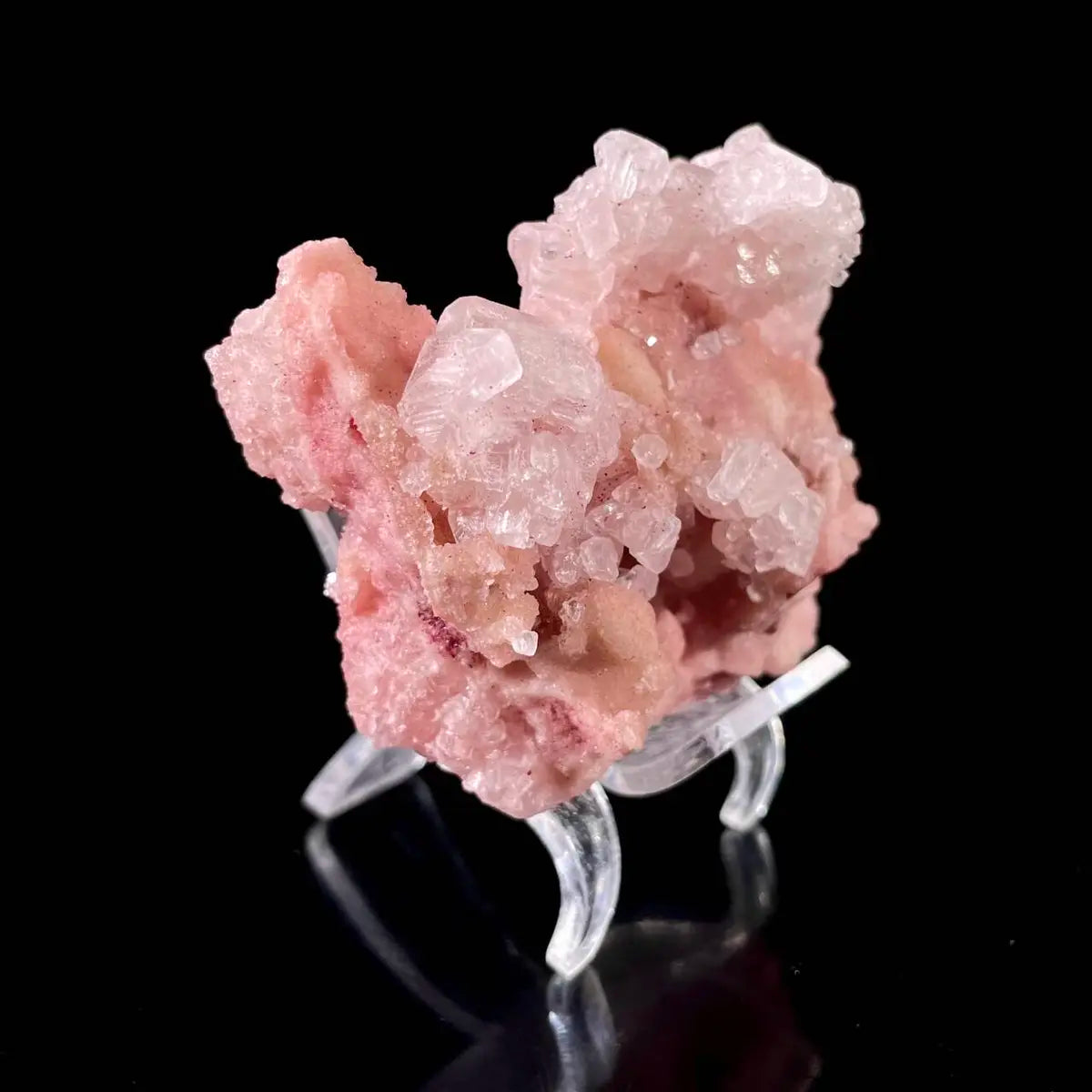 Pink Halite | Natural Bladed Halite Mineral Specimen | Rose-Form Crystal Formation | 100 g | 8*5*4.5 cm