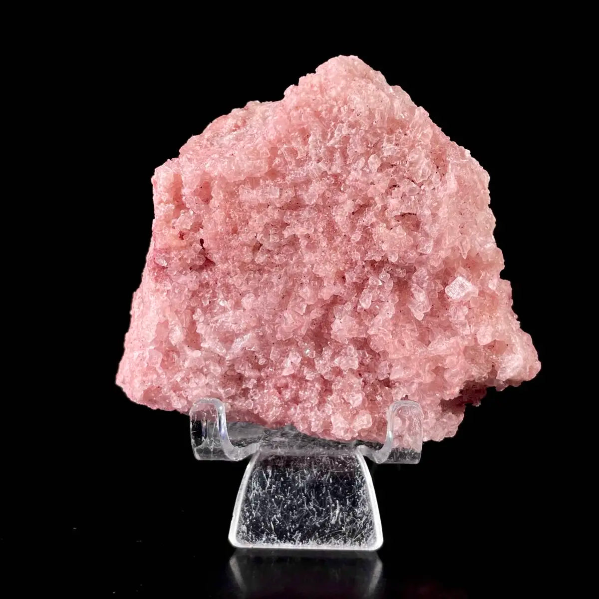 Pink Halite | Natural Bladed Halite Mineral Specimen | Rose-Form Crystal Formation | 140 g | 8.5*8*3 cm