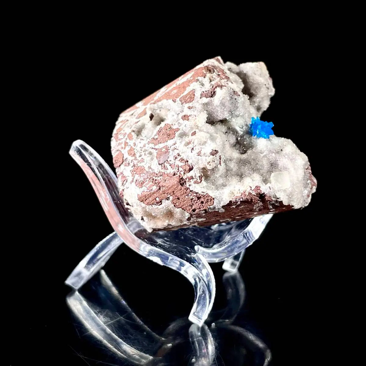 Rare Cavansite Specimen | Natural Vanadium-Bearing Silicate Mineral | 36 g | 3*2*3 cm