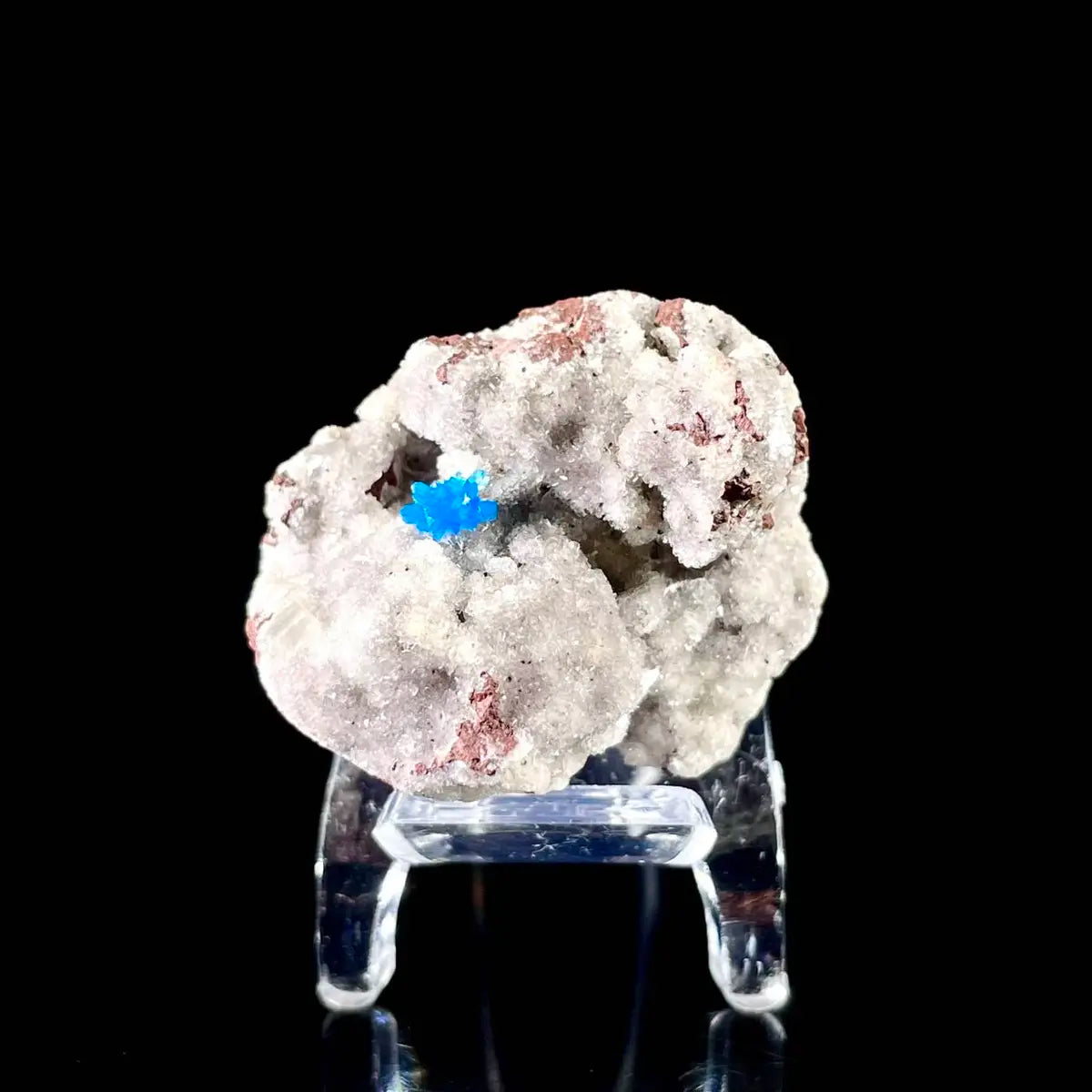 Rare Cavansite Specimen | Natural Vanadium-Bearing Silicate Mineral | 36 g | 3*2*3 cm