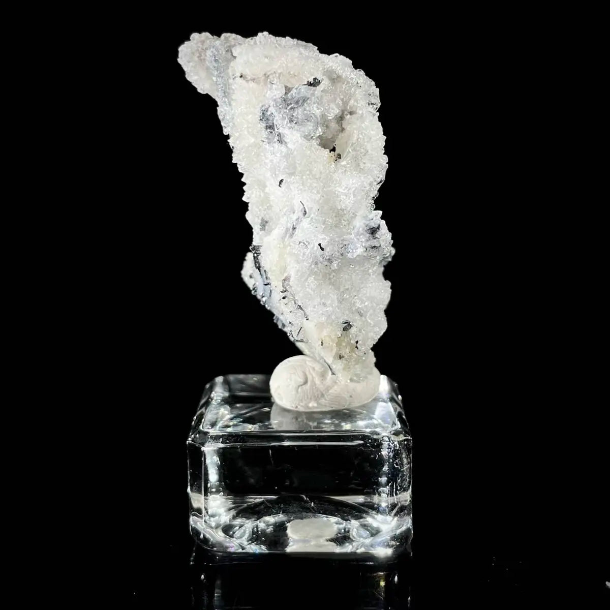 Stibnite with Sphalerite Association Crystal Cluster | Natural Sulfide Mineral Specimen from Guizhou, China | 18 g | 5.5*2*3.5 cm