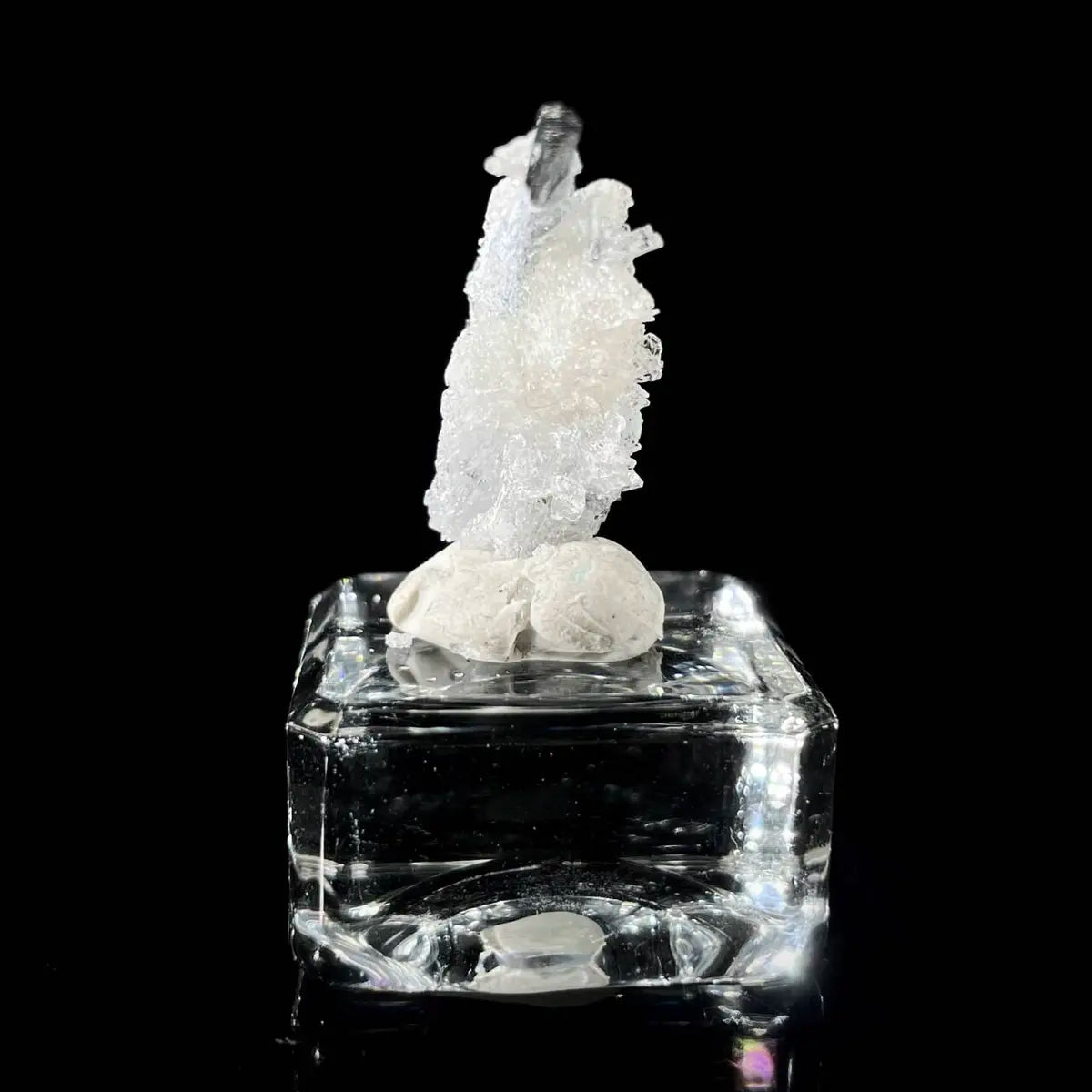Stibnite with Sphalerite Association Crystal Cluster | Natural Sulfide Mineral Specimen from Guizhou, China | 3 g | 3*2*1.5 cm