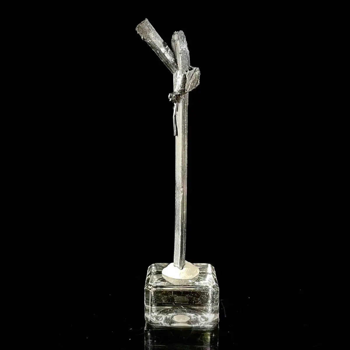 Stibnite Blade Crystal Cluster | Natural Antimony Sulfide Mineral Specimen | 16 g | 10.5*1*3 cm