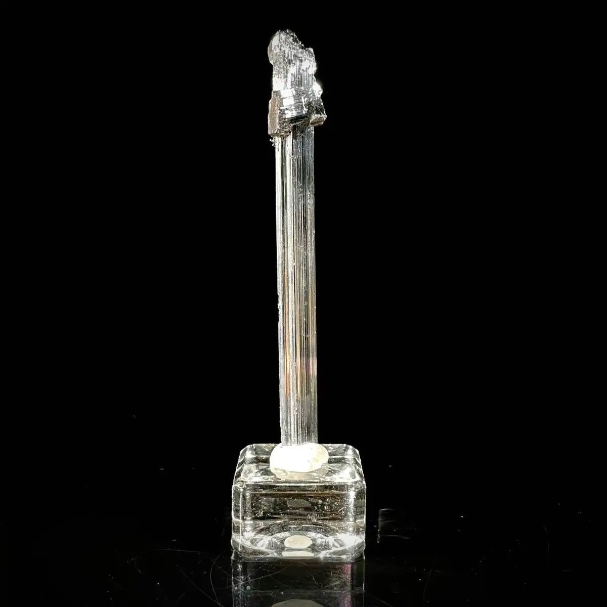 Stibnite Blade Crystal Cluster | Natural Antimony Sulfide Mineral Specimen | 16 g | 10.5*1*3 cm