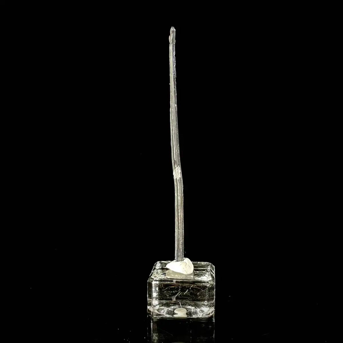 Stibnite Blade Crystal Cluster | Natural Antimony Sulfide Mineral Specimen | 3 g | 11 cm