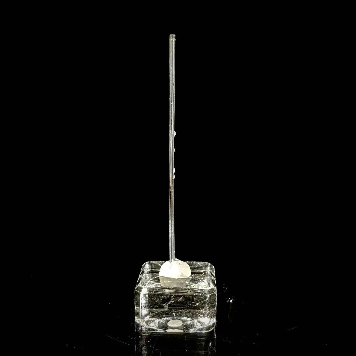 Stibnite Blade Crystal Cluster | Natural Antimony Sulfide Mineral Specimen | 2 g | 9 cm