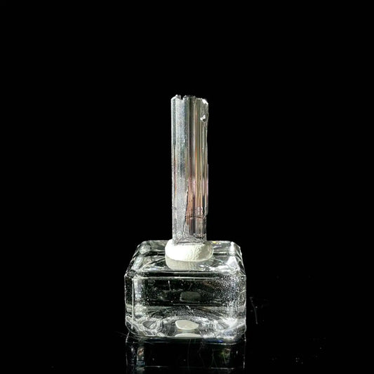 A878-Stibnite Blade Crystal Cluster | Natural Antimony Sulfide Mineral Specimen | 5 g | 4*1*0.5 cm