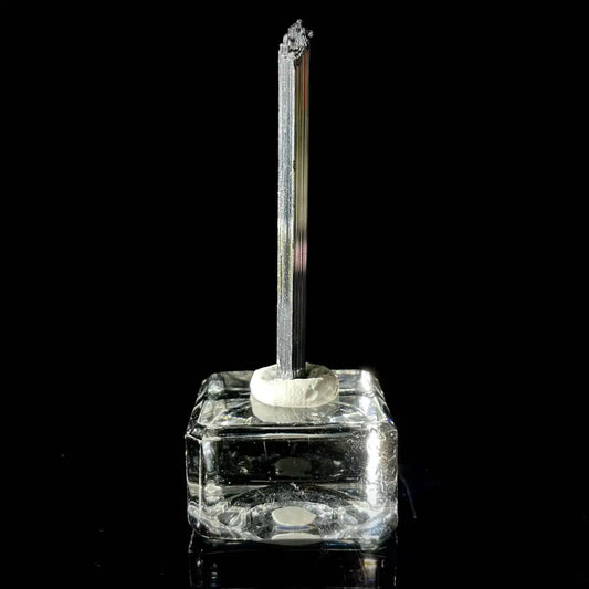 A880-Stibnite Blade Crystal Cluster | Natural Antimony Sulfide Mineral Specimen | 5.5 g | 5.5*1*0.5 cm