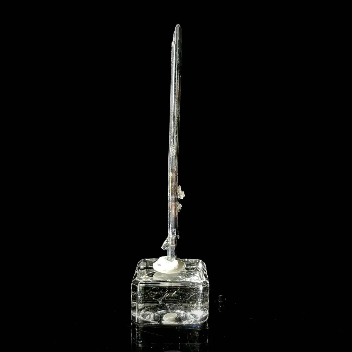 Stibnite Blade Crystal Cluster | Natural Antimony Sulfide Mineral Specimen | 4.7 g | 10*0.4*0.4 cm
