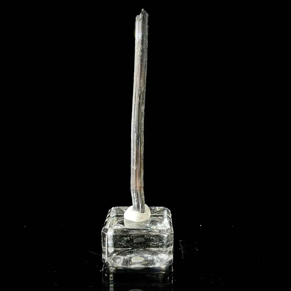 Stibnite Blade Crystal Cluster | Natural Antimony Sulfide Mineral Specimen | 5 g | 9*0.5*0.5 cm