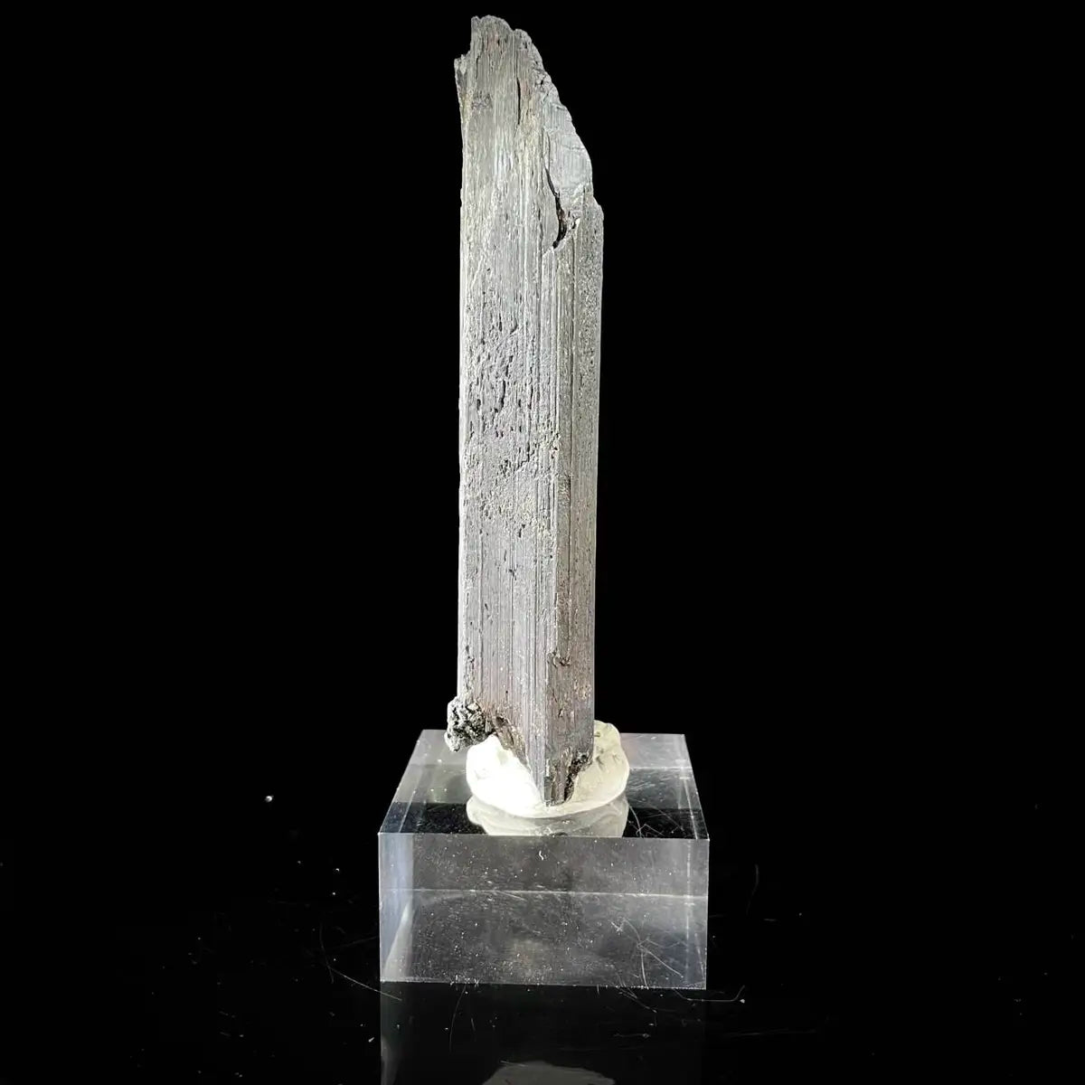 Stibnite Blade Crystal Cluster | Natural Antimony Sulfide Mineral Specimen | 190 g | 12.5*3.5*12 cm