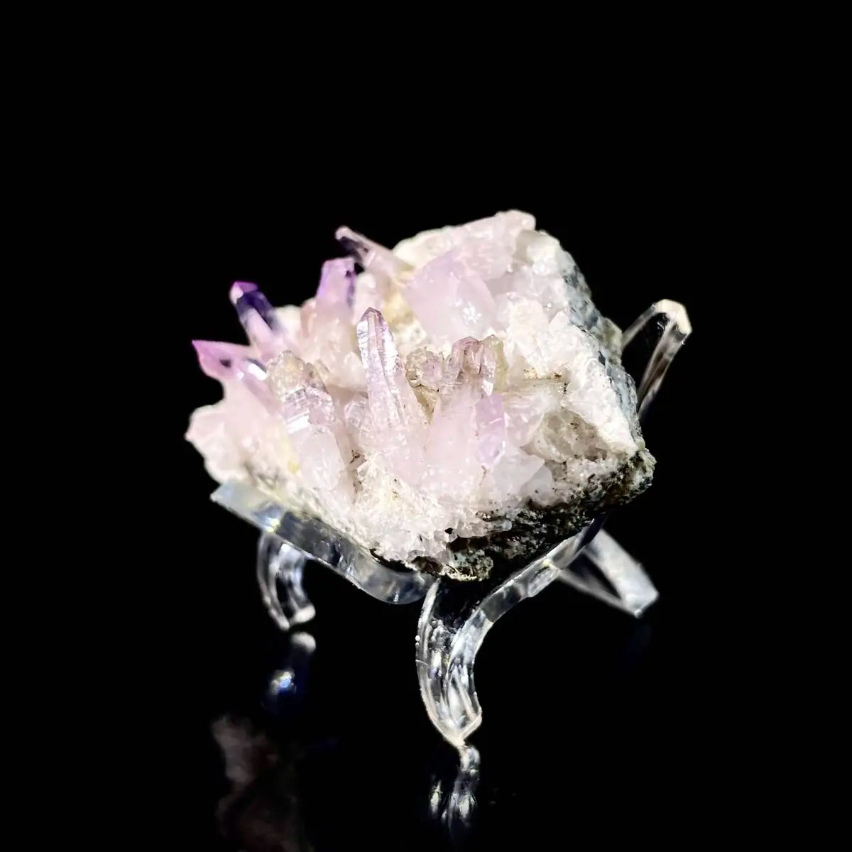Natural Mexico Vera Cruz Amethyst | Rare Slender Amethyst  on Matrix | Collector’s Grade | 30 g | 5.5*3.5*2 cm