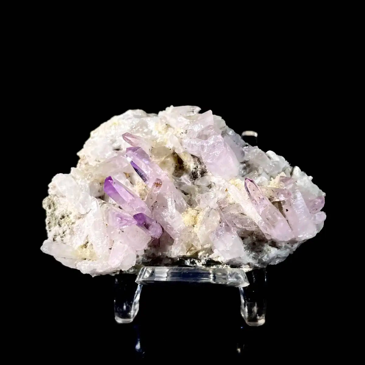 Natural Mexico Vera Cruz Amethyst | Rare Slender Amethyst  on Matrix | Collector’s Grade | 30 g | 5.5*3.5*2 cm