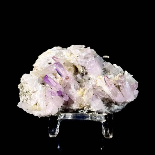 B111-Natural Mexico Vera Cruz Amethyst | Rare Slender Amethyst  on Matrix | Collector’s Grade | 30 g | 5.5*3.5*2 cm