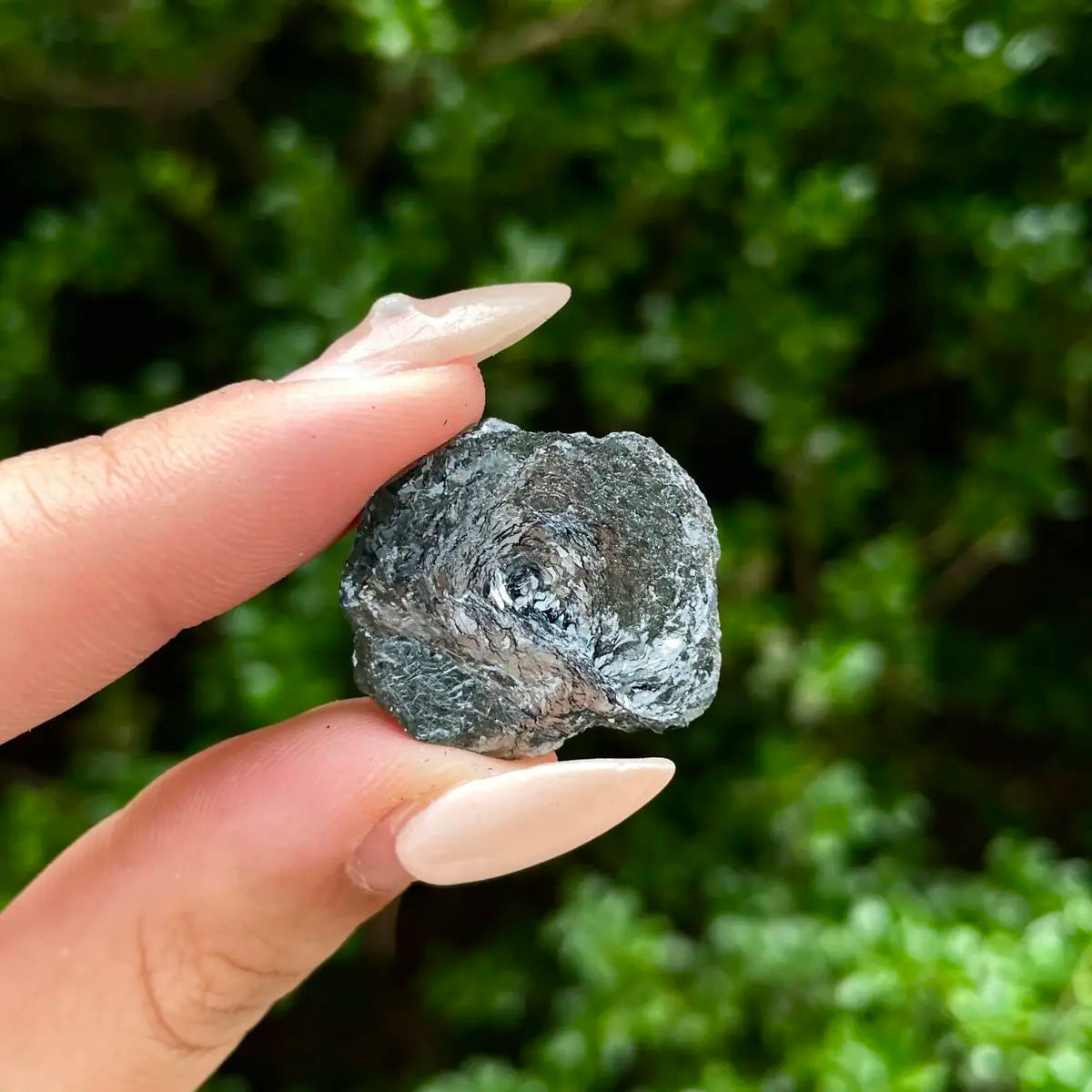 Natural Specularite  Flower on Matrix | Rare Metallic Iron Oxide Mineral Specimen from Guangdong, China | Mineral Collection Grade Display Piece | 6 g | 2.5*2*0.5 cm