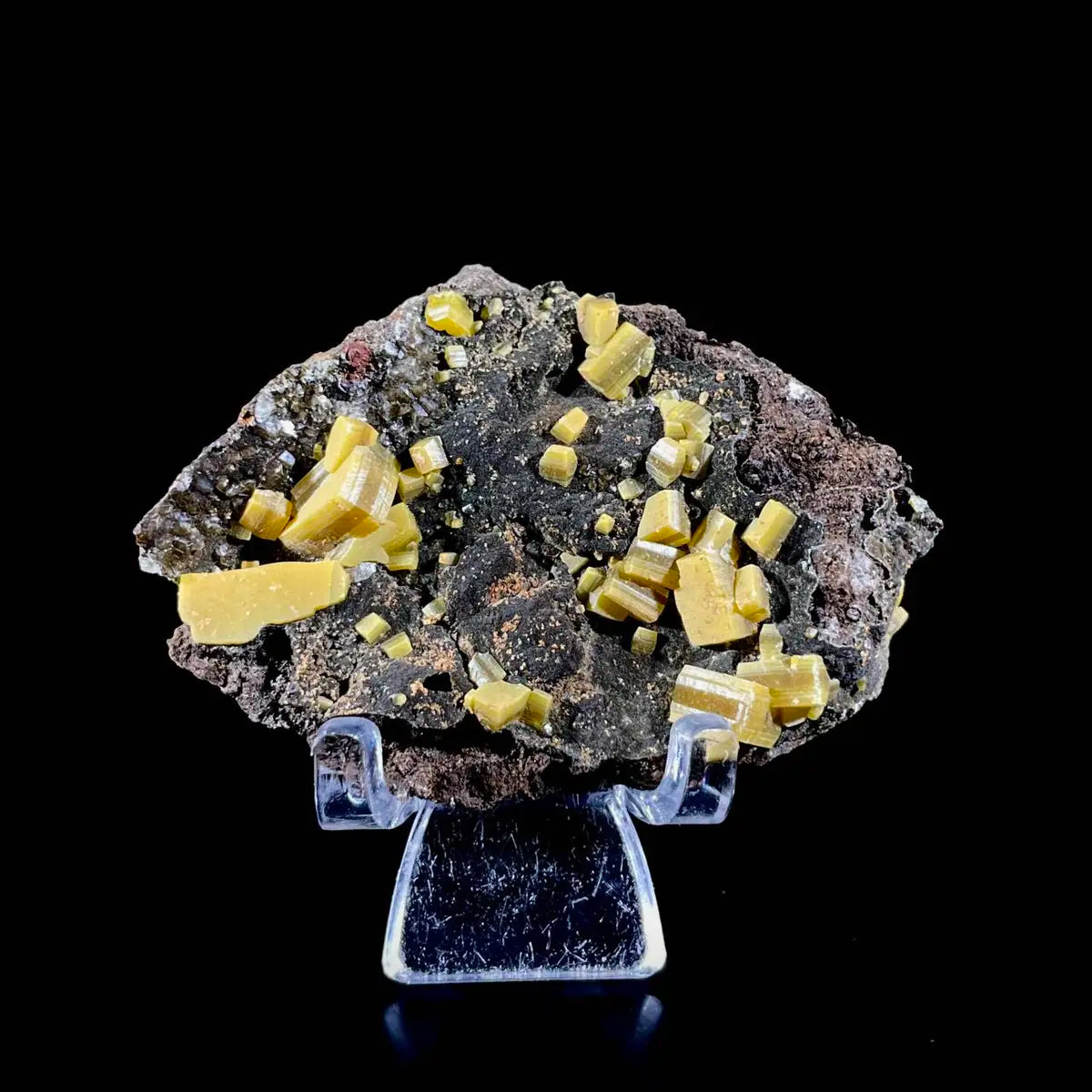 atural Chlorite Quartz with Calcite  on Matrix | Green Phantom Quartz  Specimen from Mexico | Rare Mineral Association | 32 g | 6*4*1 cm