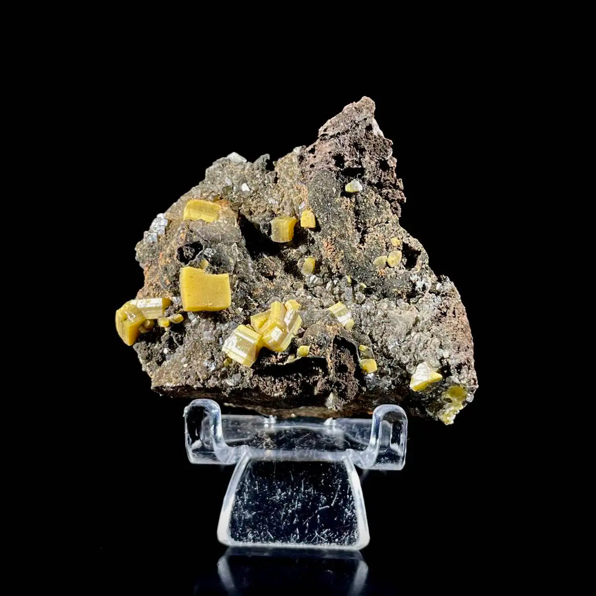 atural Chlorite Quartz with Calcite  on Matrix | Green Phantom Quartz  Specimen from Mexico | Rare Mineral Association | 43 g | 4.5*4*2.5 cm