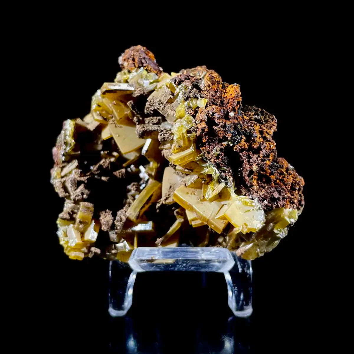 atural Chlorite Quartz with Calcite  on Matrix | Green Phantom Quartz Specimen from Mexico | Rare Mineral Association | 54 g | 5*4.5*2.5 cm