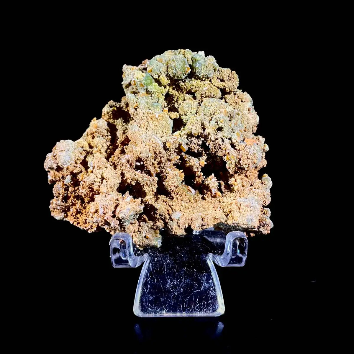 atural Chlorite Quartz with Calcite  on Matrix | Green Phantom Quartz Specimen from Mexico | Rare Mineral Association | 69 g | 5.5*5*2 cm