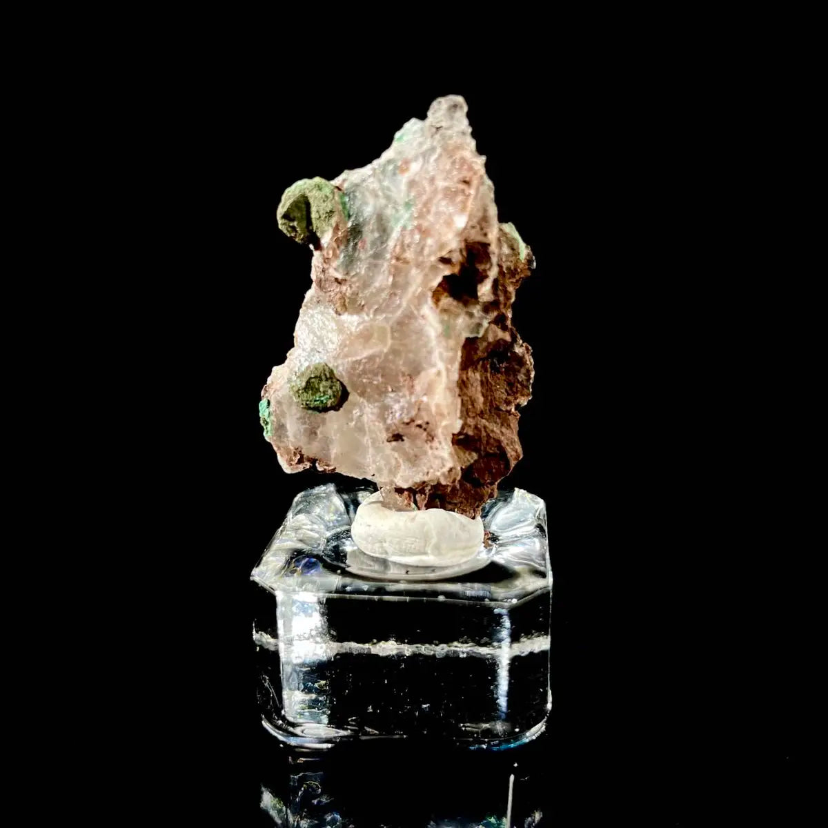 Anhui Azurite with Malachite Crystals on Matrix | Natural Copper Mineral Specimen | Rare Association Piece | 6 g | 3.5*2.5*1  cm