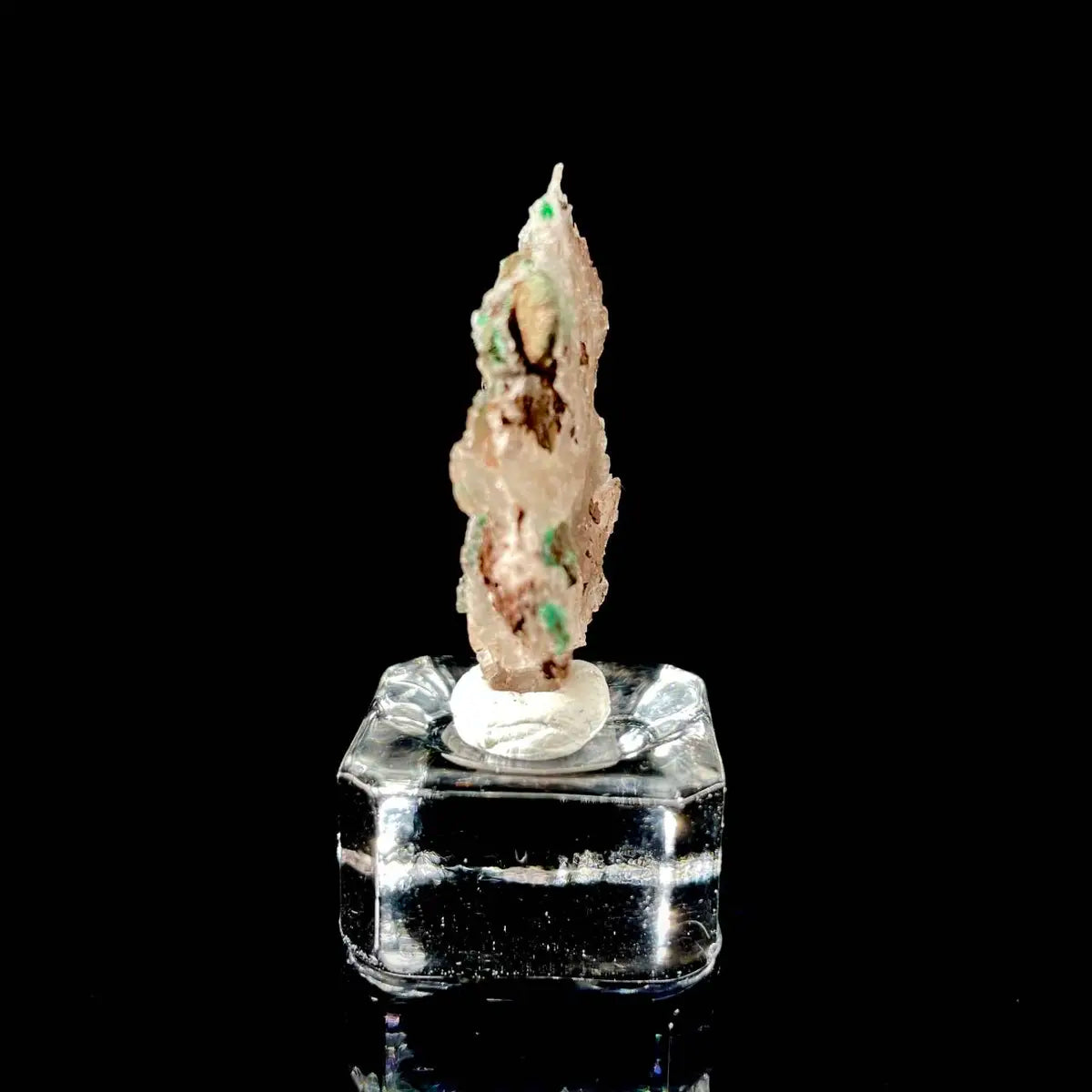 Anhui Azurite with Malachite Crystals on Matrix | Natural Copper Mineral Specimen | Rare Association Piece | 6 g | 3.5*2.5*1  cm