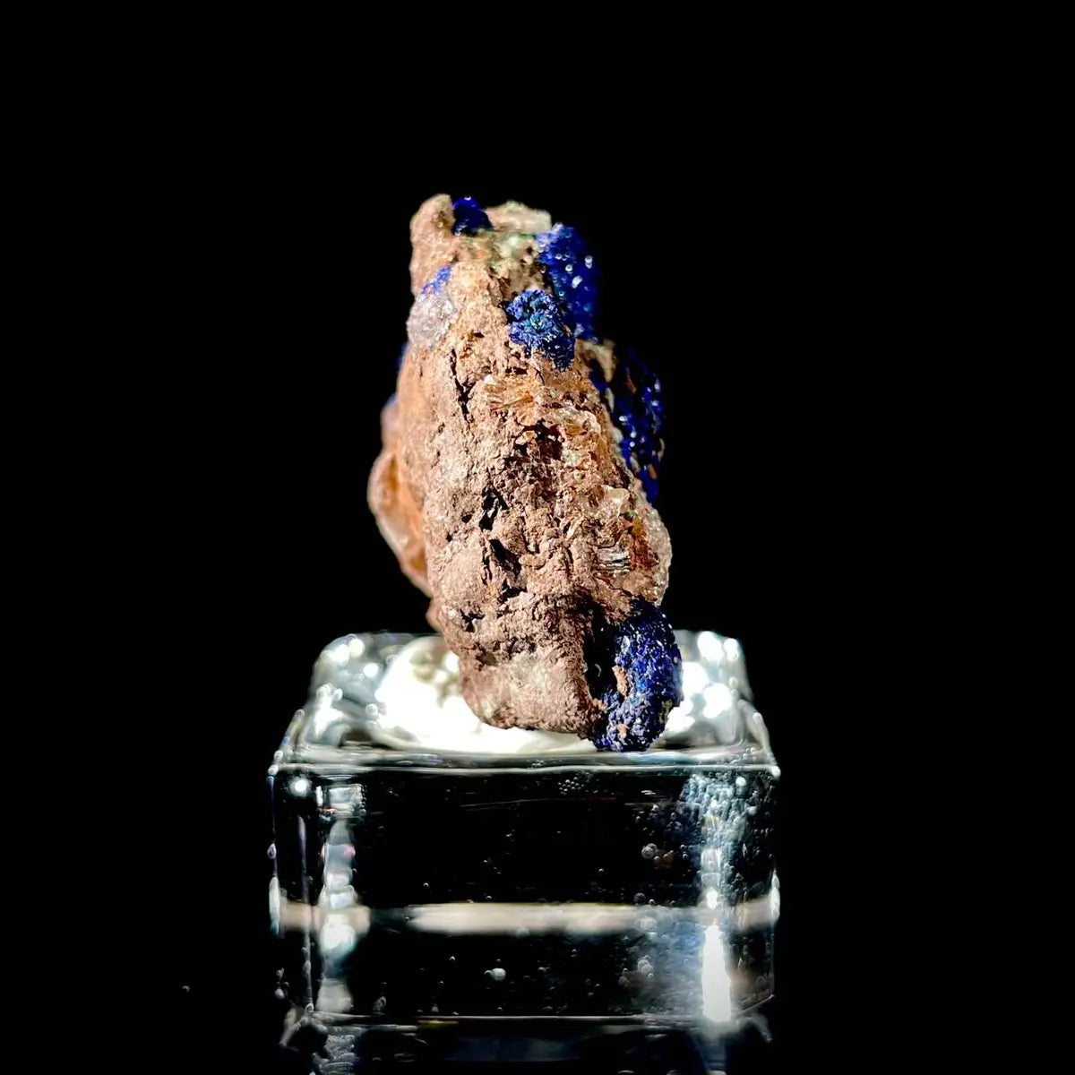 Anhui Azurite with Malachite Crystals on Matrix | Natural Copper Mineral Specimen | Rare Association Piece | 27 g | 5*3.5*1.5 cm