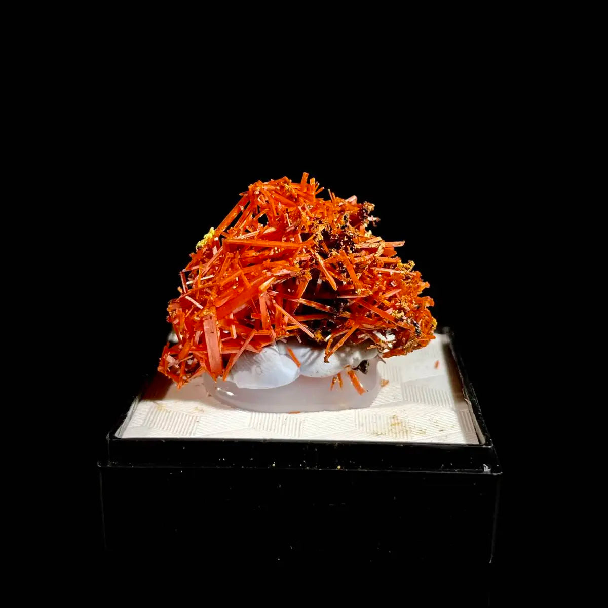 Natural Australian Crocoite Crystal Specimen | Rare Lead Chromate Mineral on Matrix | Collector’s Grade |  2.5*3*2.5 cm