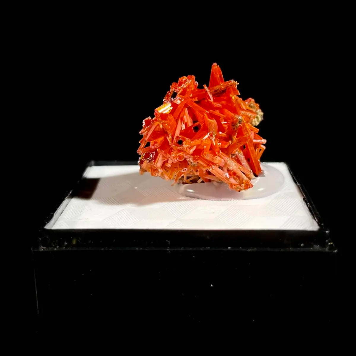 Natural Australian Crocoite Crystal Specimen | Rare Lead Chromate Mineral on Matrix | Collector’s Grade |  2.5*2*1.5 cm