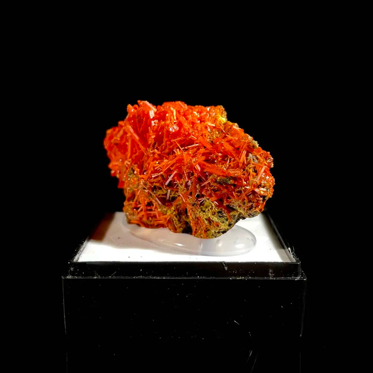 Natural Australian Crocoite Crystal Specimen | Rare Lead Chromate Mineral on Matrix | Collector’s Grade |  4.5*2.5*2 cm