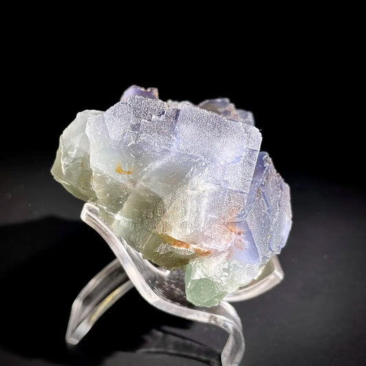 Natural  Bule Fluorite Crystal Specimen | Hunan, China | 240g | 7*6*4cm