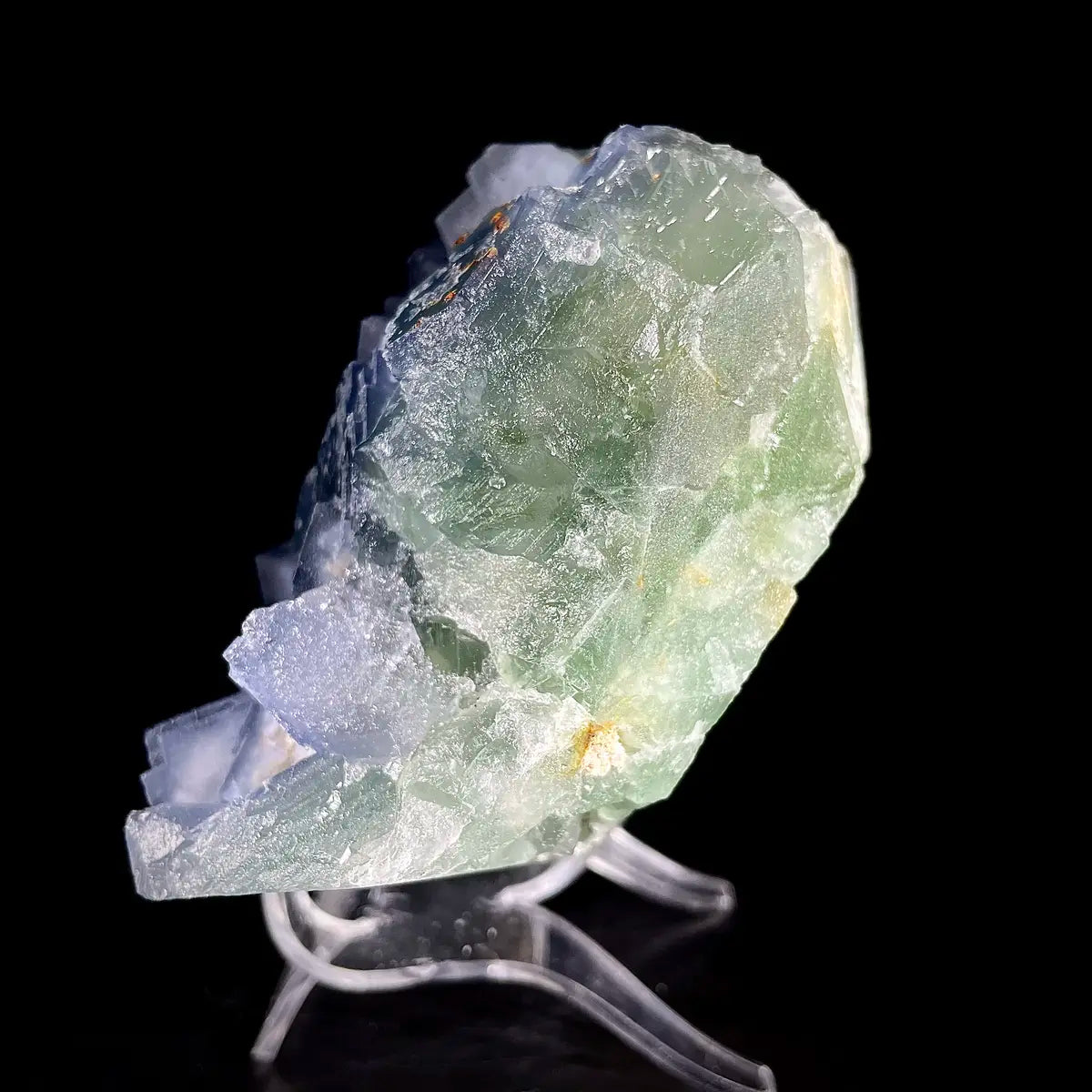 Natural  Bule Fluorite Crystal Specimen | Hunan, China | 1820g |15*11*7cm