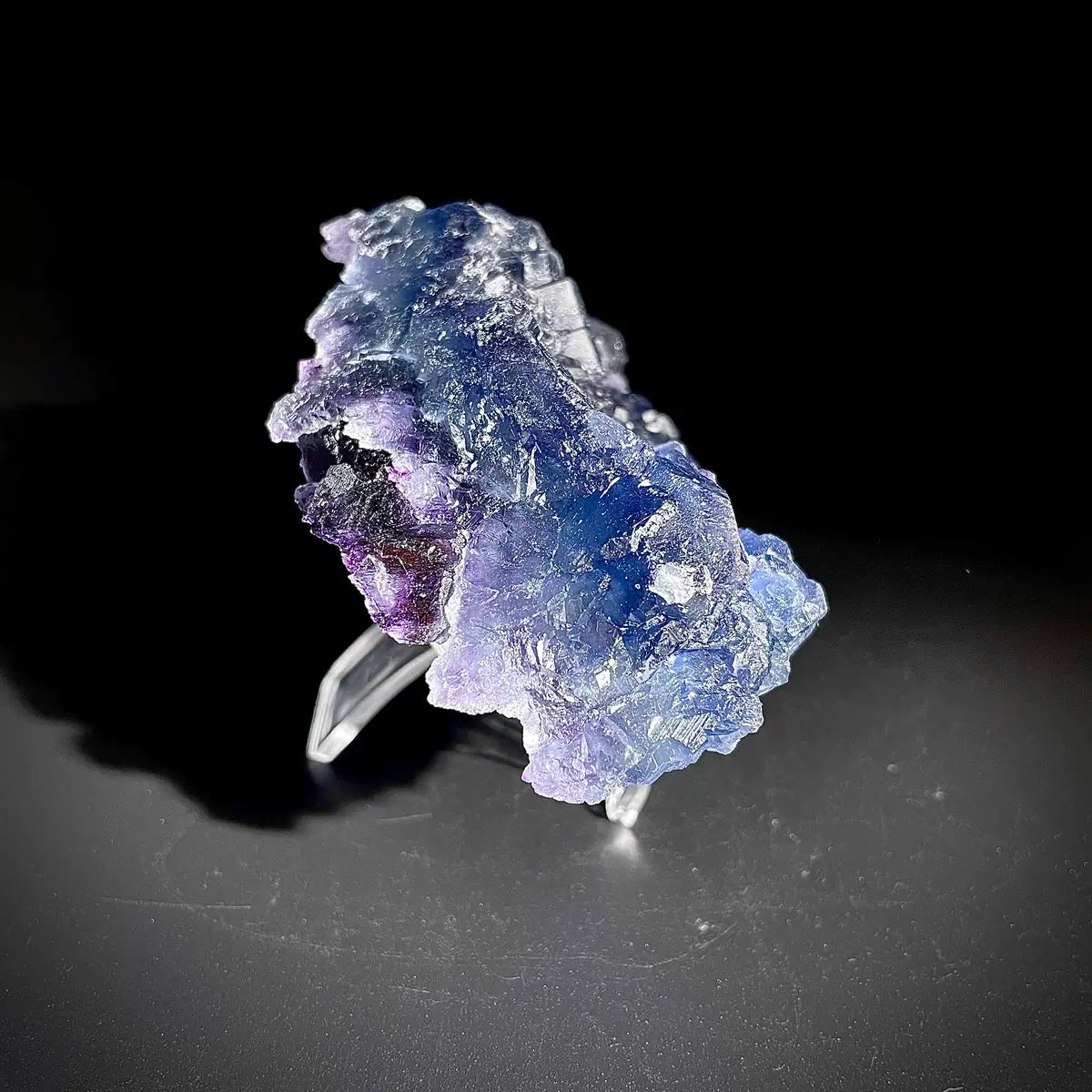 Natural  Purple Fluorite Crystal Specimen | Zhejiang, China | 300g |10*7*3.5cm