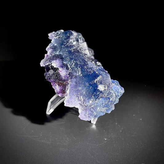 Natural  Purple Fluorite Crystal Specimen | Zhejiang, China | 300g |10*7*3.5cm