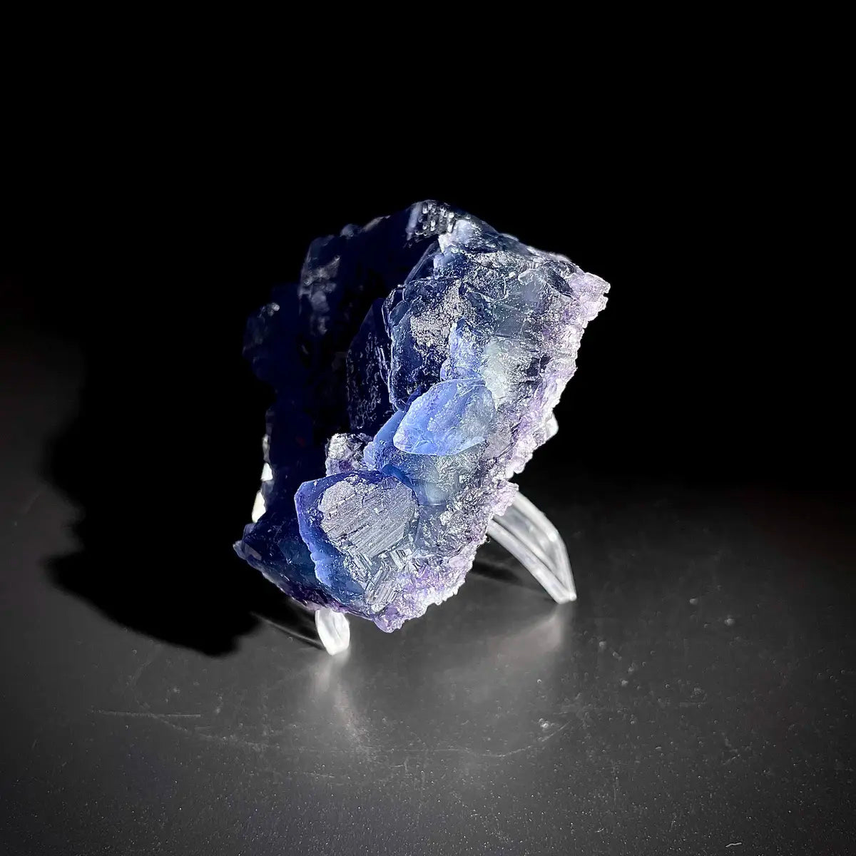 Natural  Purple Fluorite Crystal Specimen | Zhejiang, China | 300g |10*7*3.5cm
