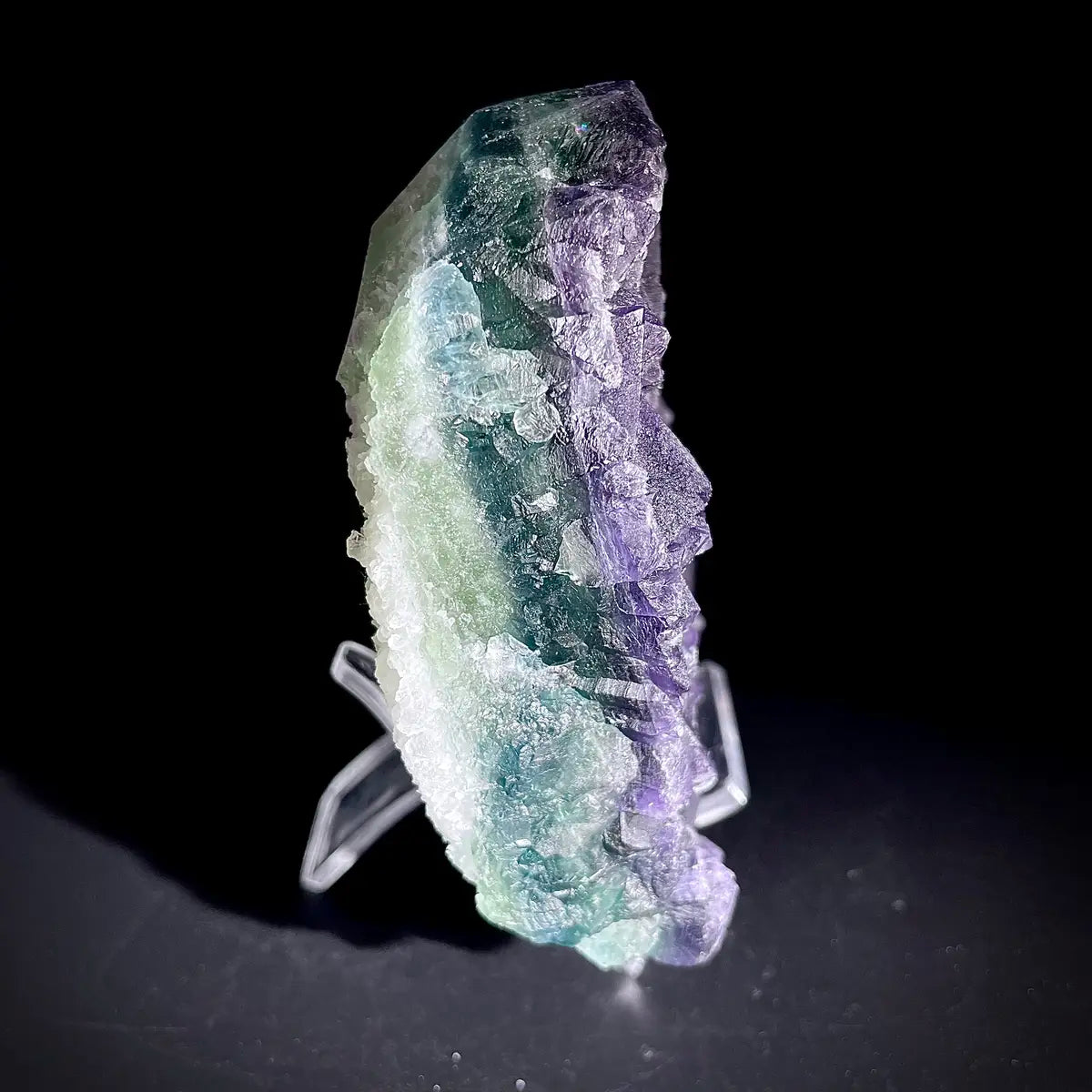 Natural  Purple Fluorite Crystal Specimen | Zhejiang, China | 510g |9*9*3cm