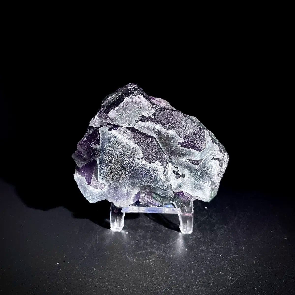 Natural  Purple Fluorite Crystal Specimen | Zhejiang, China | 210g |7.5*6*3cm