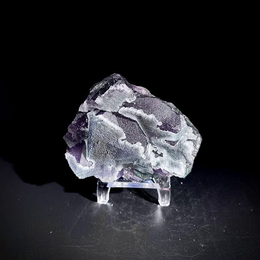 Natural  Purple Fluorite Crystal Specimen | Zhejiang, China | 210g |7.5*6*3cm