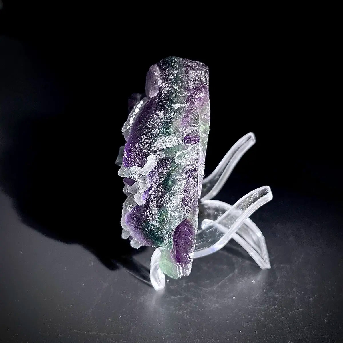 Natural  Purple Fluorite Crystal Specimen | Zhejiang, China | 210g |7.5*6*3cm
