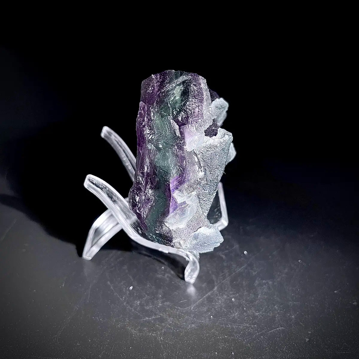 Natural  Purple Fluorite Crystal Specimen | Zhejiang, China | 210g |7.5*6*3cm
