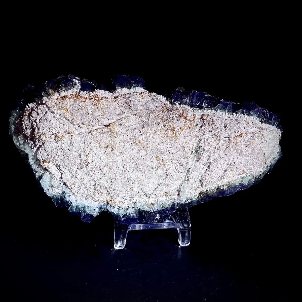 Natural  Purple Fluorite Crystal Specimen | Zhejiang, China | 610g |16*8*4.5cm