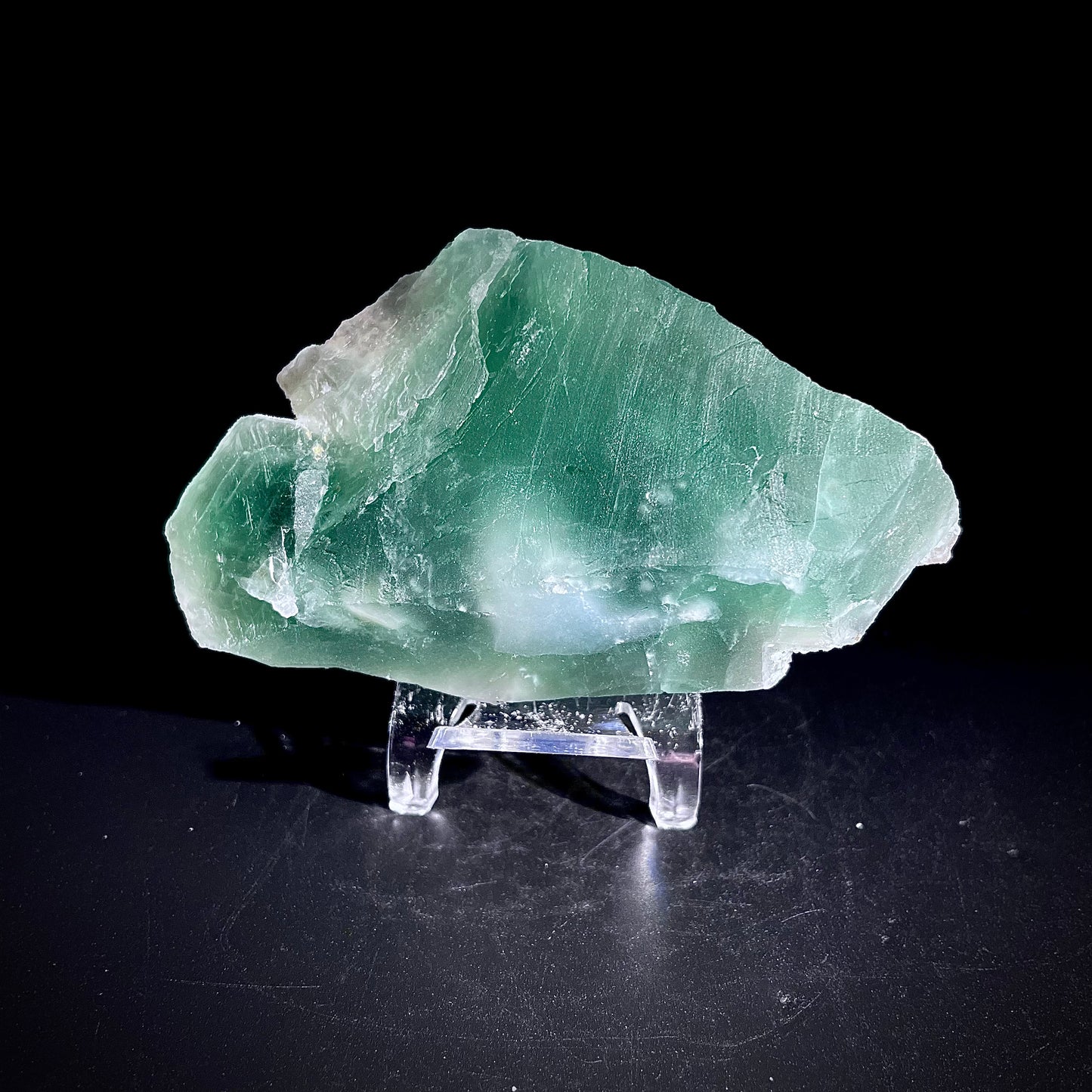 Natural  Octahedral Sugar Fluorite | Zhejiang, China | 270g |10.5*6.5*3cm