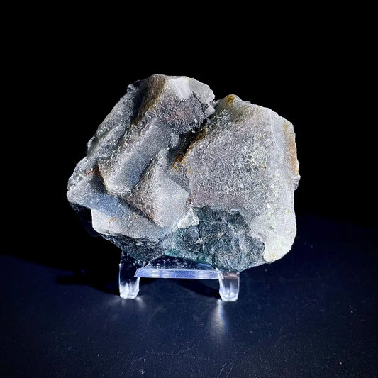 Natural  Octahedral Sugar Fluorite | Zhejiang, China | 270g |6*7.5*3.5cm
