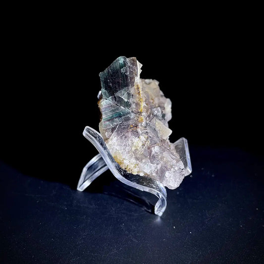 Natural  Octahedral Sugar Fluorite | Zhejiang, China | 140g |8*6*2cm