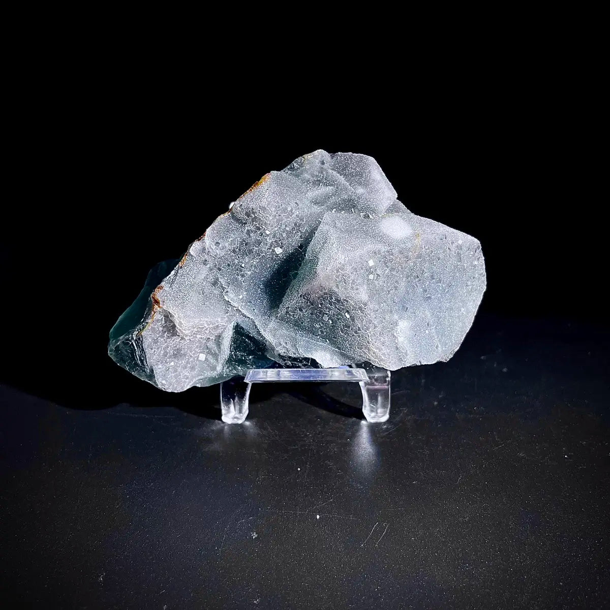 Natural  Octahedral Sugar Fluorite | Zhejiang, China | 210g |9.5*5.5*4.5cm