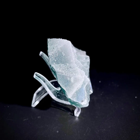 Natural  Octahedral Sugar Fluorite | Zhejiang, China | 210g |9.5*6*2.5cm