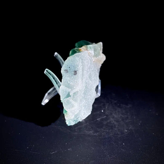 Natural  Octahedral Sugar Fluorite | Zhejiang, China | 220g |10*5*3cm